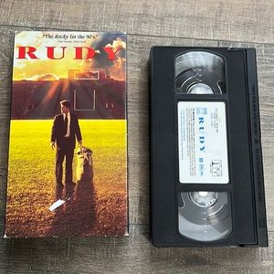 Rudy Vintage VHS Movie 1994~Bundle~ 2 For $20 Listings to save$$
